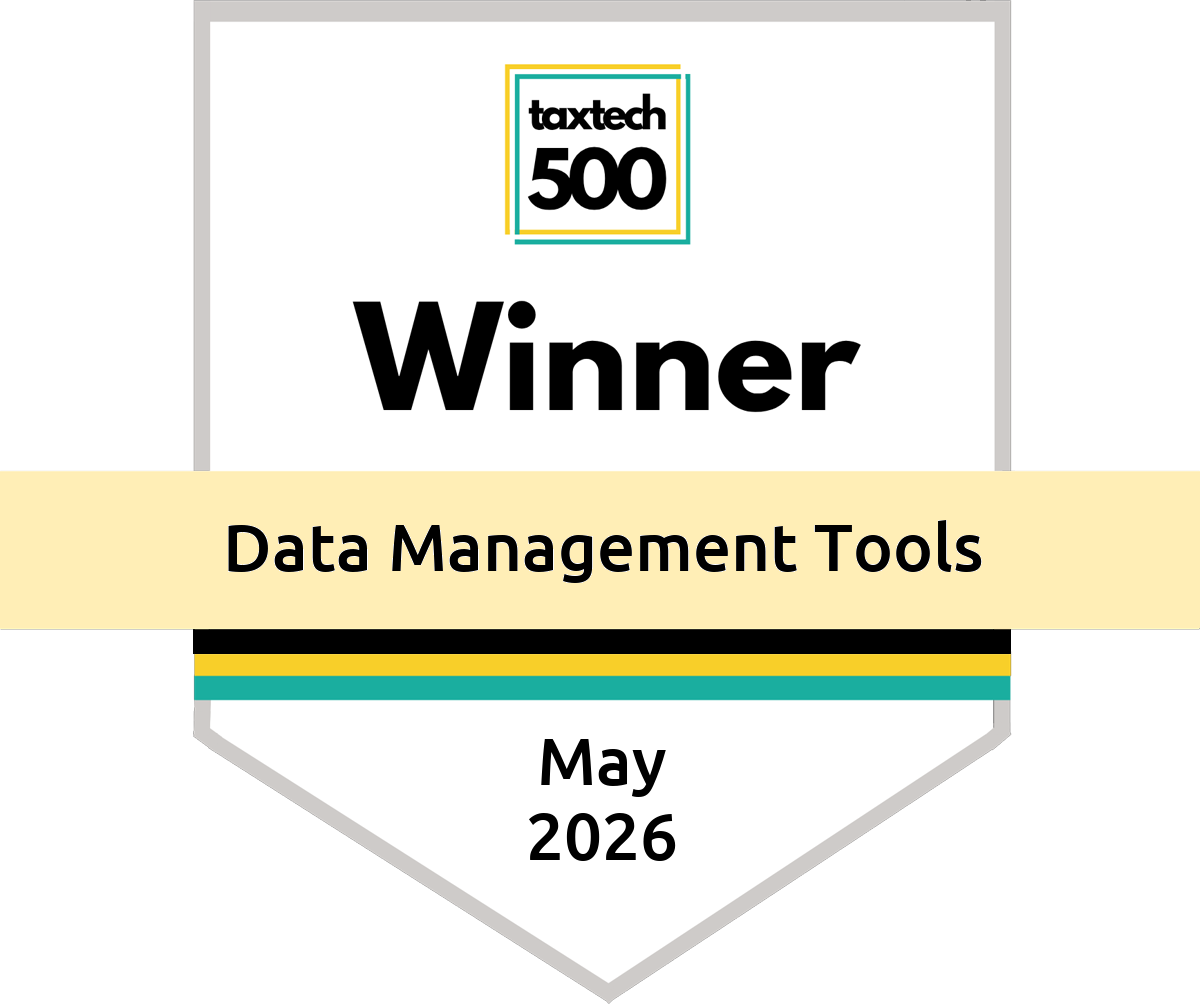 TaxTech500 Winner – Data Management Tools, May 2026